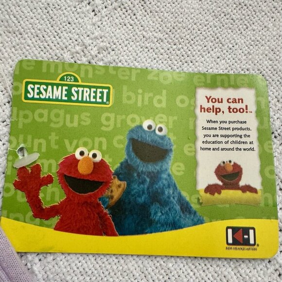 2011 sesame Street Elmo Infant Romper Body Suit Newborn 0-3 Month Creeper NWT - Picture 4 of 7